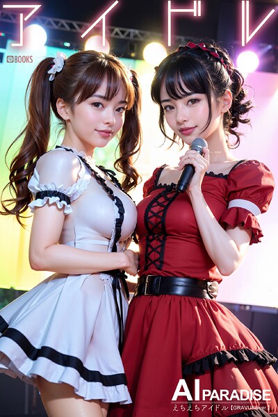 AI PARADISE えちえちアイドル【GRAVURE ver.】“巨乳×ランジェリー×水着”で魅力を探る📸 1650円🩷