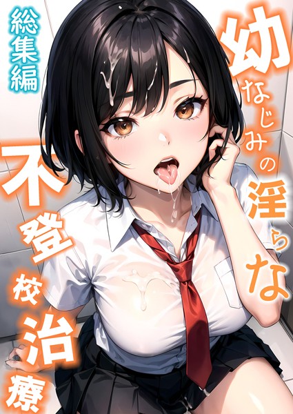 幼なじみの淫らな不登校治療 総集編｜学園×AI生成の魅力を価格1078円から🔍📘